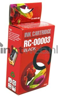 Huismerk Canon BCI-3eBK zwart cartridge