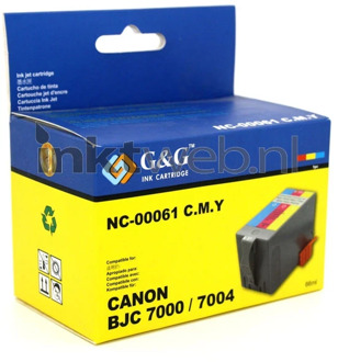 Huismerk Canon BCI-61C kleur cartridge