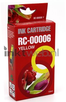 Huismerk Canon BCI-6Y geel cartridge