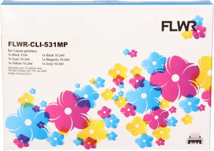 Huismerk Canon PGI-530 / CLI-531 Multipack zwart en kleur cartridge