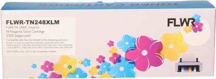 Huismerk (compatible) FLWR Brother TN-248XLM magenta