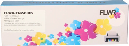 Huismerk (compatible) FLWR Brother TN-249BK zwart