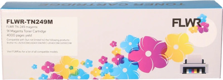 Huismerk (compatible) FLWR Brother TN-249M magenta