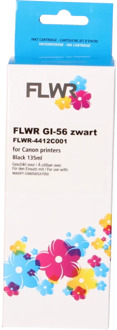 Huismerk (compatible) FLWR Canon GI-56BK zwart