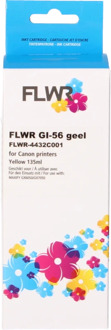 Huismerk (compatible) FLWR Canon GI-56Y geel