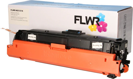 Huismerk (compatible) FLWR HP 212X cyaan