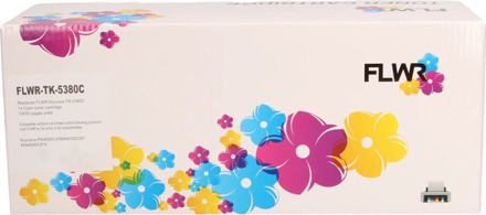 Huismerk (compatible) FLWR Kyocera Mita TK-5380 cyaan