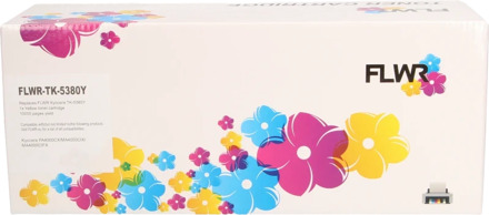 Huismerk (compatible) FLWR Kyocera Mita TK-5380 geel