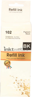 Huismerk Epson 102 Ecotank zwart cartridge