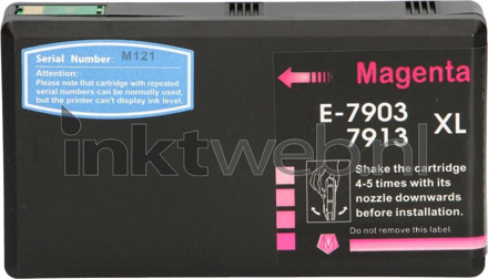 Huismerk Epson 79XL magenta cartridge