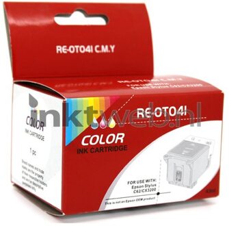 Huismerk Epson T041 kleur cartridge