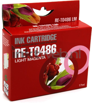 Huismerk Epson T0486 licht magenta cartridge