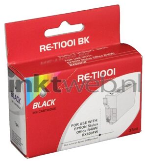 Huismerk Epson T1001 zwart cartridge
