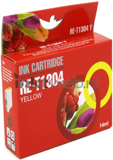 Huismerk Epson T1304 geel cartridge