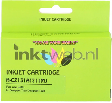Huismerk Hp 711 Magenta Cartridge