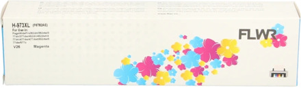 Huismerk (remanufactured) FLWR HP 973X magenta