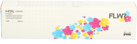 Huismerk (remanufactured) FLWR HP 973X zwart