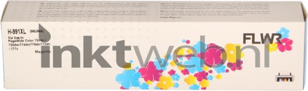 Huismerk (remanufactured) FLWR HP 991X magenta