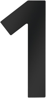 Huisnummer 1 120Mm Zwart - WU0424607