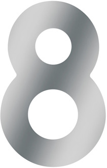 Huisnummer 8 A2 120Mm - WU0424077