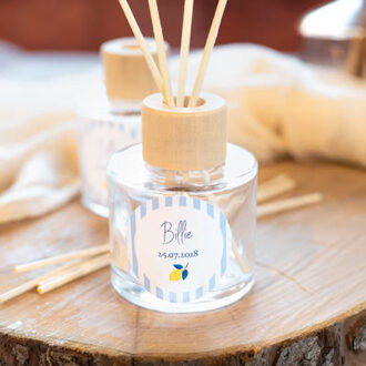 Huisparfum diffuser naturel vierkant (set van 12)