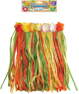 Hula Hawaii Rokje Multikleur Kind met Bloemen Multikleur - Print