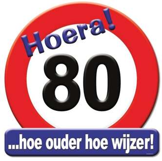 Huldeschild - 80 Jaar