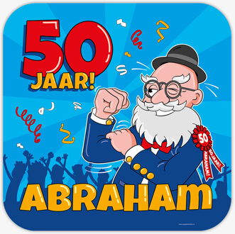 Huldeschild Abraham cartoon Multikleur