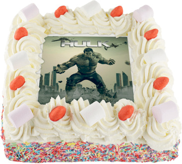 Hulk Slagroomtaart