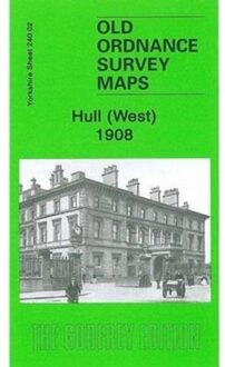 Hull (West) 1908 - Old Ordnance Survey Maps Of Yorkshire - Alan Godfrey