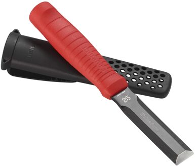 Hultafors Beitel EDC 25 met holster - 232x25mm - HU390073 - HU390073