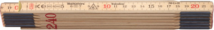 Hultafors Duimstok 59 2.4m | 12-delig - HU100304