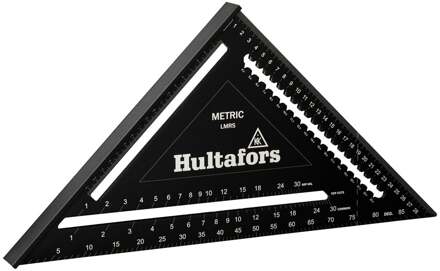 Hultafors Metric Rafter Square Groot 30 cm - HU257040 - HU257040