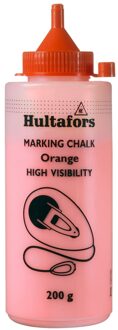 Hultafors Slaglijnkrijt Oranje - 200 gram - HU652833 - HU652833