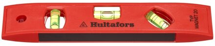 Hultafors Waterpas Torpedo TVP Magnetic 20 200 mm - HU401853 - HU401853