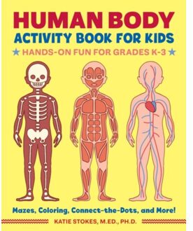 Human Body Activity Book For Kids - Katie Stokes