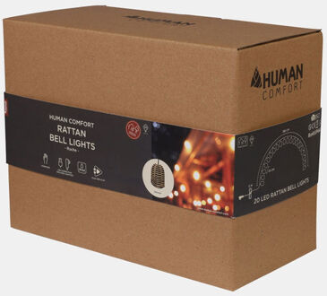 Human Comfort Ledstring Ruche 20L Verlichting Accessoire Bruin - One size