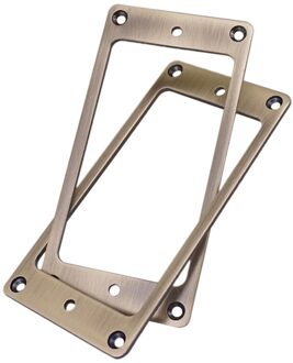 Humbucker Pickup Frame 2 Stuks Humbucker Pickup Frame, Montage Ring Cover Frame Voor Elektrische Gitaar, Messing Metalen