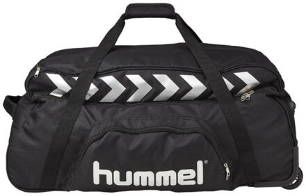 Hummel Authentic team trolley L Zwart zilver