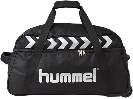 Hummel Authentic team trolley M Zwart zilver
