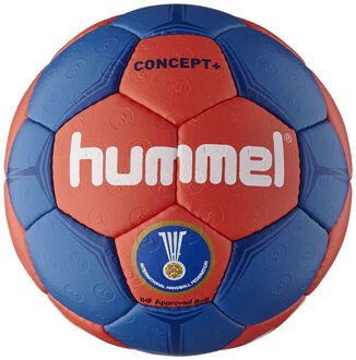 Hummel Ballen Concept plus handball Imperial blue/fiery coral - 2