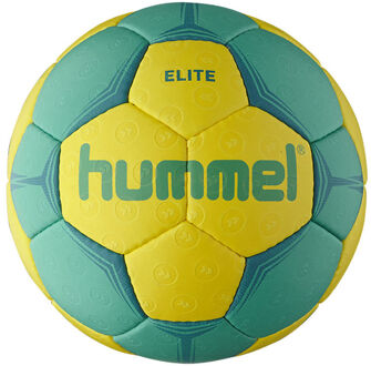 Hummel Ballen Elite handbal neongeel neon donker groen Neon geel / neon donkergroen - 1,5