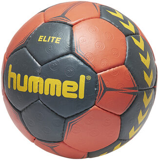 Hummel ballen Elite handbal zwart oranje geel Grijs oranje zwart - 1,5