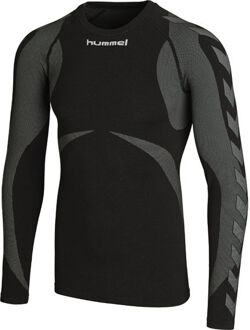 Hummel Baselayer Jersey L/S Zwart / donkergrijs - XXL
