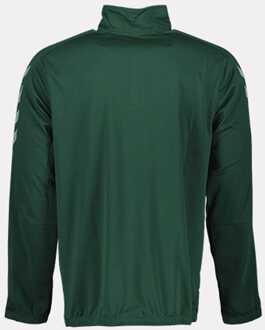 Hummel Boy's Hummel Juniors Half-Zip Sweatshirt in Green - maat 14J / 164cm Groen