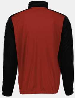 Hummel Boy's Hummel Juniors Half-Zip Sweatshirt in red black Zwart/rood