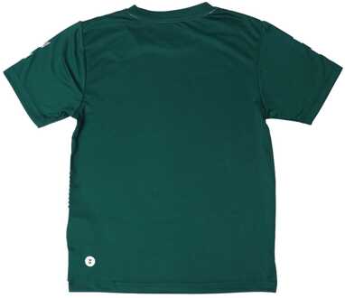 Hummel Boy's Hummel Juniors Hoop T-Shirt in Green White Groen - 10J / 140cm