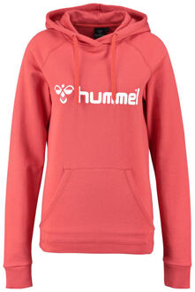 Hummel Classic Bee Womens Hoodie Deep sea coral - XL