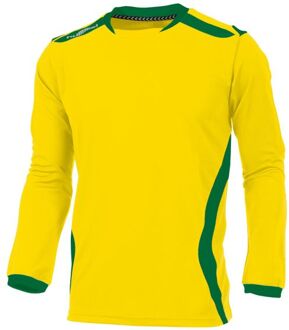 Hummel Club Shirt l.m. Sportshirt Kinderen- Geel - Maat 128