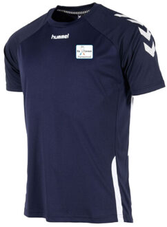 Hummel En cavant authentic tee ec160005-7200 - maat L Blauw